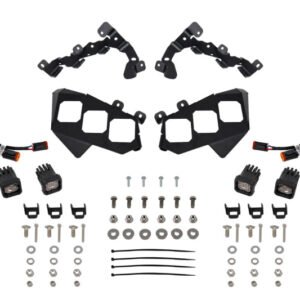 Diode Dynamics 17-24 Can-Am Maverick X3 C1 Headlamp Kit - Pro White ABL (Pair)