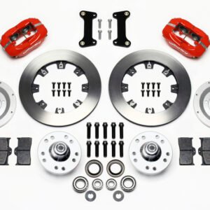 Wilwood Forged Dynalite Front Kit 12.19in Red 82-92 Camaro//Firebird