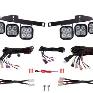 Diode Dynamics 17-20 Ford Raptor SS3 LED Fog Light Kit - White Sport