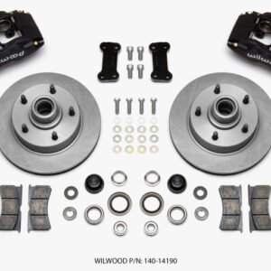 Wilwood Forged Dynalite Front Kit 11.72in 1 PC Rotor&Hub Ford F100 1948-1956