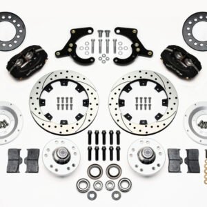 Wilwood Forged Dynalite Front Kit 11.75in Drilled 55-57 Chevy
