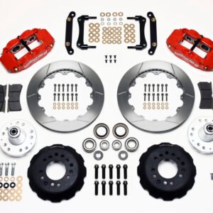 Wilwood Narrow Superlite 6R Front Hub Kit 12.88in Red 79-81 Camaro