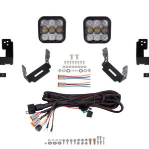 Diode Dynamics Jeep JK SS5 CrossLink Bumper Lightbar Kit Pro Combo