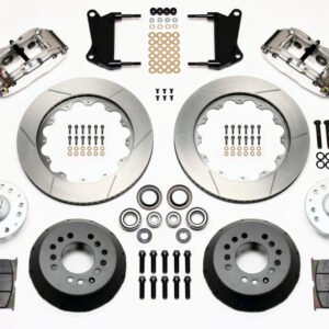 Wilwood Narrow Superlite 6R Front Hub Kit 14.00in Polished 67-69 Camaro 64-72 Nova Chevelle