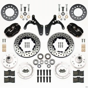 Wilwood Forged Dynalite Front Kit 11.00in Drilled 59-64 Chevy Impala / 63-64 Corvette