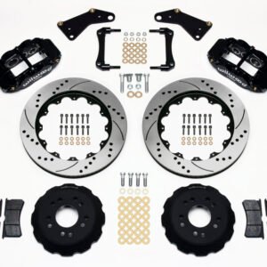 Wilwood Narrow Superlite 6R Front Hat Kit 14.00in Drilled 65-82 Corvette C2/C3