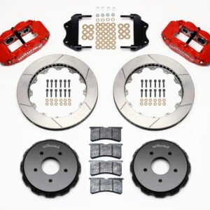 Wilwood Narrow Superlite 6R Front Hat Kit 13.06in Red 2004-2006 Pontiac GTO