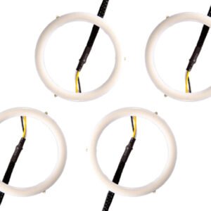 Diode Dynamics Halo Lights LED 70mm - Red Four