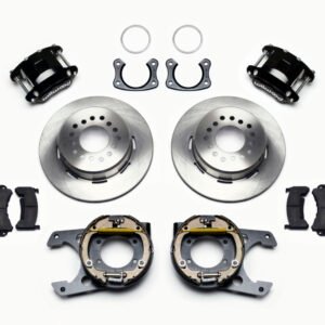 Wilwood D154 P/S Park Brake Kit New Big Ford 2.50in Off Staggered Mount