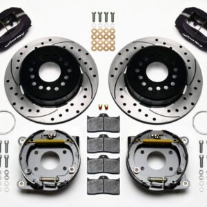 Wilwood Forged Dynalite P/S Park Brake Kit Drilled AMC 71-74 2.60in Offset