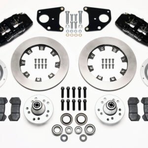 Wilwood Dynapro 6 Front Hub Kit 12.19in 62-72 CDP B & E Body-Drum