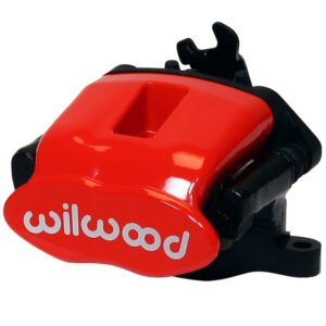 Wilwood Caliper-Combination Parking Brake-L/H-Red 34mm piston .81in Disc