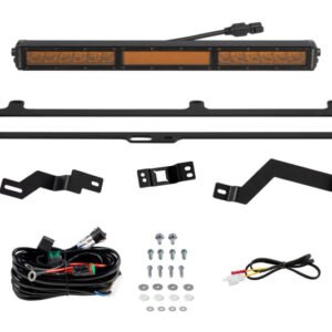 Diode Dynamics 2022+ Toyota Tundra TRD Pro Grille Light Bar Kit - Amber Combo