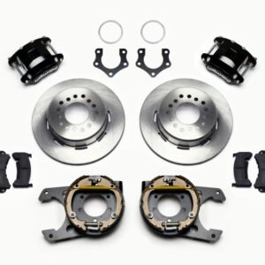 Wilwood D154 P/S Park Brake Kit Mopar/Dana 2.50in Off w/Snap Ring Bearing