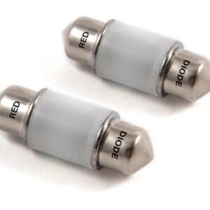 Diode Dynamics 31mm HP6 LED Bulb LED - Red (Pair)
