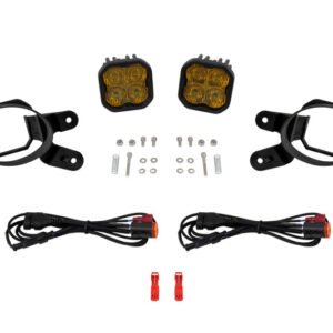 Diode Dynamics 10-13 Lexus IS250C SS3 LED Fog Light Kit (3000K) Sport Yellow SAE Fog - Yellow