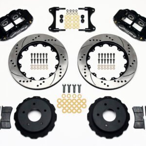 Wilwood Narrow Superlite 4R Rear Kit 14.00in Drilled 65-82 Corvette C2/C3