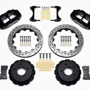Wilwood Narrow Superlite 4R Rear Kit 12.88in Drilled 65-82 Corvette C2/C3
