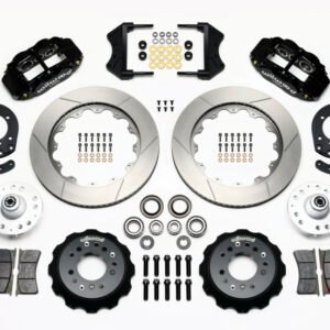 Wilwood Narrow Superlite 6R Front Hub Kit 14.00in 1965-1969 Mustang Drum Spindle