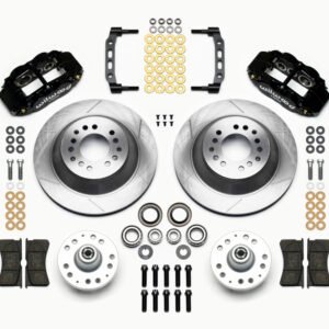 Wilwood Narrow Superlite 6R Front Hub & 1PC Rtr Kit 12.88in 74-80 Pinto/Mustang II Disc Spindle only