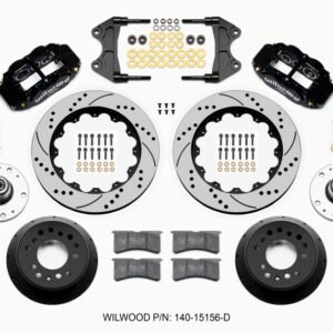 Wilwood Narrow Superlite 6R Front Hub Kit 14.00in Drilled WWE ProSpindle (5x4.75in 5x5.00in Hub)