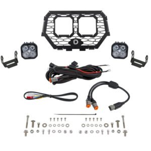 Diode Dynamics 2014-2018 Polaris RZR XP Stage Series LED Grille Kit - Pro White Combo