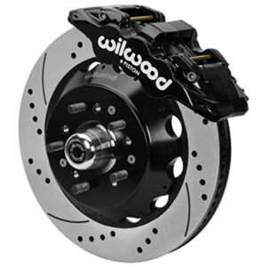 Wilwood 65-68 Chevrolet Impala W/ Drum Spindle Aerolite 6R 14 in Vented GT Rotor Drilled