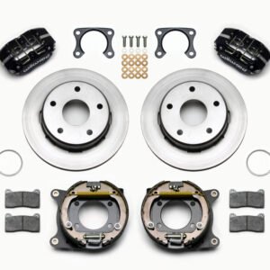 Wilwood Dynapro Lug Mount P/S Park Brake Kit Big Ford 2.00in Off Bronco 5 x 5.50