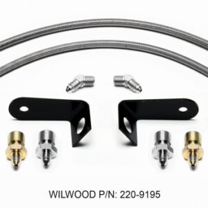 Wilwood Flexline Kit Front 1970-1973 Ford Mustang w/ FSL4 Caliper