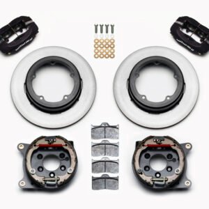 Wilwood Forged Dynalite P/S Park Brake Kit Strange Eng Floater 3.49in Offset