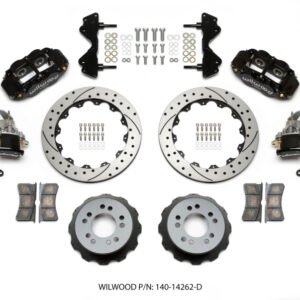 Wilwood Narrow Superlite 4R / MC4 Rear Kit 12.88 Drilled Currie Pro-Tour Unit Bearing Floater