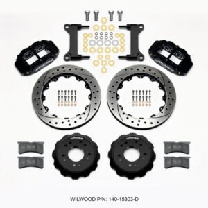 Wilwood Narrow Superlite 6R Front Hat Kit 13.06 Drilled 63-87 C10 w/ Wilwood Pro Spindles