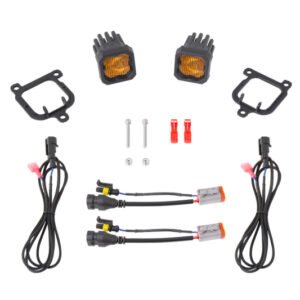 Diode Dynamics SSC1 Type FBS LED Fog Light Kit - Yellow SAE Fog