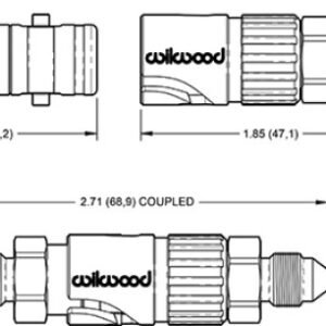 Wilwood Quick Disconnect Kit -3 AN