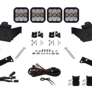 Diode Dynamics 2022 Toyota Tundra SS5 Grille CrossLink Lightbar Kit - Pro White Combo