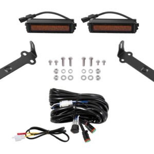 Diode Dynamics 14-21 Toyota 4Runner Stage Series SAE/DOT LED Lightbar Kit - Amber Driving