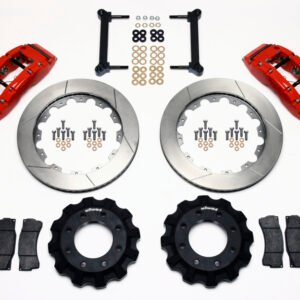 Wilwood TC6R Front Kit 16.00in Red 1999-2010 GM H2 Truck/SUV 2500
