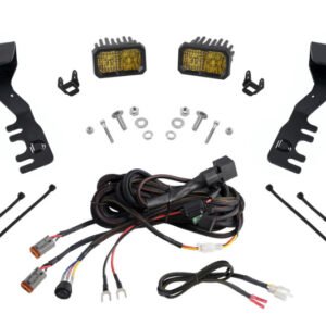 Diode Dynamics Stage Series 2in LED Ditch Light Kit for 2024+ Toyota Tacoma- Sport Yellow Combo