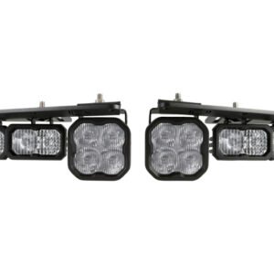 Diode Dynamics 2021 Ford Bronco Stage Series Fog Pocket Kit - White Pro