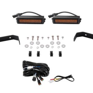 Diode Dynamics 19-21 Ford Ranger SS6 LED Lightbar Kit - Amber Driving