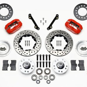 Wilwood Forged Dynalite Front Kit 11.00in Drilled Red 79-81 Camaro
