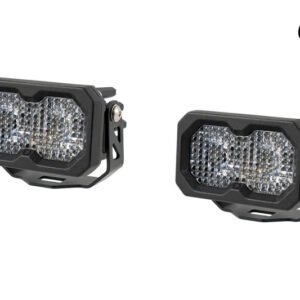 Diode Dynamics C2R White Flood Standard LED Pod (Pair)