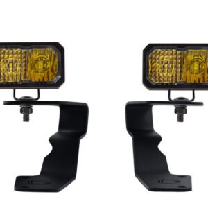 Diode Dynamics 15-21 Subaru WRX/STi Pro Stage Series 2in LED Ditch Light Kit - Yellow Combo