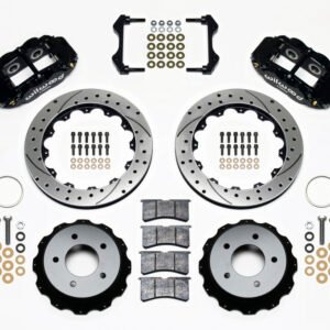 Wilwood Narrow Superlite 4R Rear Kit 12.88in Drilled 84-87 Corvette C4