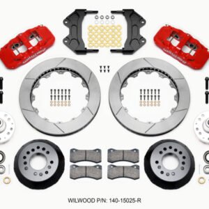 Wilwood AERO6 Front Hub Kit 15.00-Red WWE ProSpindle