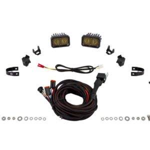 Diode Dynamics Stage Series 1 In Roll Bar Chase Light Kit SSC2 Sport - Yellow (Pair)