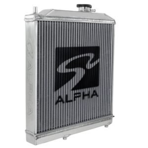 Skunk2 Alpha Series 88-91 Honda Civic/CRX Radiator (Half Size) (Dual Core)
