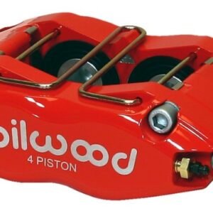 Wilwood Caliper-Dynapro Radial-Red 1.25in Pistons 0.81in Disc