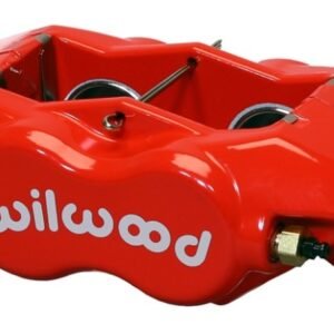 Wilwood Caliper-Forged Dynalite-Red 1.12in Pistons .81in Disc
