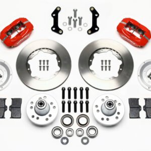 Wilwood Forged Dynalite Front Kit 11.00in Red 70-72 CDP B & E Body-Disc